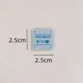 Faux suede handmade label square decorative patch for hats doll clothes crafts 2.5cm - Square 05