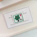 Etichetta in tessuto stampato in stile coreano carino per borse fai da te e vestiti per bambini. - ym1031(ym1031)