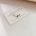 Handmade cotton fabric label bow garment accessory DIY clothing sewing decoration tag label - Bow Style (ym1024)