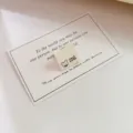 Cute bear cotton cloth label handmade DIY garment accessories and clothing tags for sewing. - Little Bear Style (ym1030)