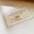 Custom cotton woven label tags with english inspirational quote display cards for DIY sewing crafts. - Laugh Letter Style (ym1032)