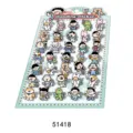 Cute cartoon character and animal series DIY 3D standing sticker sheet, perfect for decoration. - Cute Silly Buddy (51418)