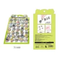 Cute cartoon animal standing sticker sheet DIY decorative planner card PVC material - Naughty Little Troublemaker (51446)
