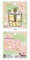Nekoni decorative stickers set, 36 pieces cute cartoon cat designs for journal crafting. - 50565 Gluttonous Cat