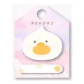 NEKONI cute cartoon animal sticky notes memo pad watercolor style student stationery gift - Duck Head (85181) / 50 Pieces/Pack