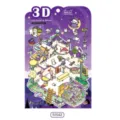 NEKONI 3D Miniatura Adhesivo Paisajístico DIY Salón de Té de la Tarde Casa Nocturna Diario - 51542 Casa de noche oscura bolita suave