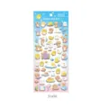 Cute 3D foam stickers featuring adorable animal designs like bears and ducks for phone water bottle. - Otter Wetland Duck (Foam)