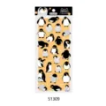 Cute cartoon penguin foam stickers sheet for journaling decor, fun animal DIY crafts. - 51309 Penguin Polar Paradise Stickers