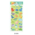 Cute dinosaur foam stickers sheet 3D cartoon puffy decorative journaling stickers - 51310 Dinosaur World Stickers