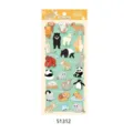 Cute 3D foam stickers wild animal theme decorative planner stickers for journaling crafts - 51312 Cute Zoo Stickers