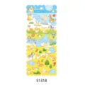 NEKONI cute wild animal 3D foam stickers, phone and water cup decorative decal variant. - Animal World
