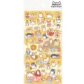 Cute Shiba Inu cartoon sticker sheet for cute journal and water bottle decoration. - Shiba Inu Home