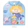 Lindo paquete de pegatinas de dibujos animados Nekoni para diario y planificador. - Puff de Buceo(50922)