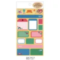 Bonitas pegatinas de etiquetas Nekoni para diarios, álbumes de fotos, manualidades y notas. - 85757 Sonrisa (Papel de Escritura)