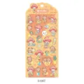 Hoja de pegatinas decorativas de PVC impermeable NEKONI con oso y niña para diario y teléfonos. - Oso Puff / Modelos de PVC
