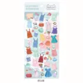 Lindo adhesivo tema ropa hoja papelería estética pegatina decorativa para diario álbum - Estilo B 85148 Ropa linda