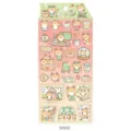 Lindo hoja de pegatinas PET impermeable Nekoni, diseño café animales para taza teléfono. - 50950 Barista ciervo