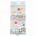 Hoja de pegatinas de viaje papelería retro decorativa diario agenda pegatinas pack - Estilo D 85144 Insignias de viaje