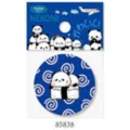 Nekoni cute panda tinplate badge brooch cartoon metal pin clothing backpack decoration - Panda (83838) / Diameter 3cm