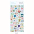 Nekoni stamp style decorative stickers vintage memo diary album craft stationery pack - Style F 85143 Theme Signs
