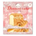 Nekoni cute bread dessert cake stickers DIY scrapbooking diary decorative 30pcs pack - Style I 85775 / 30 Pieces/Pack
