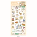 NEKONI cute animal travel decorative waterproof PVC planner diary stickers stationery pack - Shiba Hulunbuir Travel