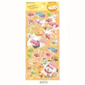 Cute watercolor sushi sticker sheet for journaling and phone decoration, stationery set. - Hand-painted Sushi (85076)