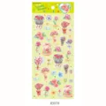 Watercolor floral decorative sticker sheet for journaling stationery phone decoration - Hand-painted Bouquet (85078)