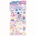 Nekoni space cat glitter epoxy stickers cute journaling stationery decorative items - 50321 UFO Cat