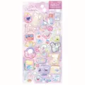 Nekoni dream space theme epoxy sticker set cute girl journal diary decorative stationery - 50324 Gaming Girl