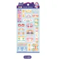 Cute cartoon animal sticker sheet for journaling, planner index tabs and stationery decoration. - Sweet Rabbit