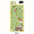 Cute sheep PVC decorative planner stickers sheet, cartoon animal stationery journaling supplies. - Farm Sheep