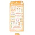 Cute cartoon puppy sticker sheet decorative index tabs for journaling planners - Greedy Dog