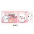 Cute cartoon bunny sticky notes set, 6 designs, 15 sheets per pack, kawaii memo pads for study. - Rabbit