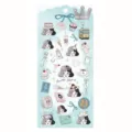 NEKONI PVC decorative sticker sheet for journal and guka, sweet fresh style cute elements. - 50753 Long Italian Holiday (PVC)