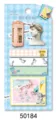 NEKONI Steamwave Ins Style Creative Sticky Notes Decorative Planner Stickers Bookmarks - Sculptures / 90 Sheets Pack