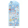 NEKONI adesivi decorativi impermeabili in PVC con cartoni animati per telefono e diario. - Coniglio di Cotone