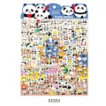 Lindas pegatinas de espuma 3D de panda para decorar teléfonos y tazas, mini animales. - Reunión de Pandas