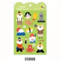 Joli autocollant Shiba Inu étanche feuille décoratif agenda carnet de notes set - 50888 Shiba de style japonais
