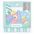 NEKONI estético verano fruta notas adhesivas pegatina conjunto 36 piezas papelería - 36 Piezas/Paquete / Caramelo Retorcido