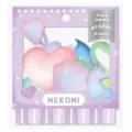 NEKONI dreamy fruit memo paper stickers pack 36 pieces aesthetic journaling supplies - 36 Pieces/Pack / Dreamy Whispers