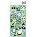 Confezione di adesivi di animali carini, divertenti adesivi decorativi di coniglio per diario. - Stile D (Bagno)