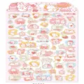 Cute cartoon rabbit decorative sticker sheet, pink aesthetic journal DIY sticker pack. - Strawberry Bunny