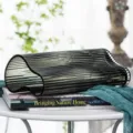 Smoke grey glass vase Nordic creative wavy design desktop floral arrangement decor modern home. - Wide Base, Smoke Gray