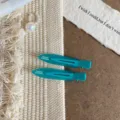 Mollette per capelli sottili e colorate stile carino accessori per acconciatura estiva - Blu