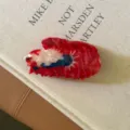 Jolie pince à cheveux poisson combattant, acétate de qualité, grand accessoire pour femme. - Poisson-papillon