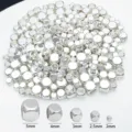 Perline distanziatrici quadrate in metallo argento accessori per gioielli fai da te componenti - Perlina Distanziatrice Quadrata / 2.0mm / argento spesso