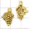Antique gold alloy grape pendant charms DIY jewelry accessories for bracelet necklace - Wine (20758)