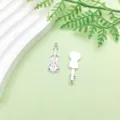 Antiksilber Legierung Musikinstrument Gitarre Anhänger DIY Schmuck Zubehör für Halskette - Gitarre (5808) / 1 Stück (11x32mm) / Antiksilber