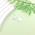 Ciondoli charm fai da te in lega di argento antico con chitarra musicale per collana braccialetto. - 1 Pezzo/Confezione (14x19mm)